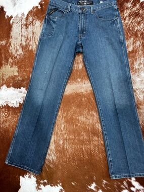 Ariat Blue Straight-Leg Men’s Jeans